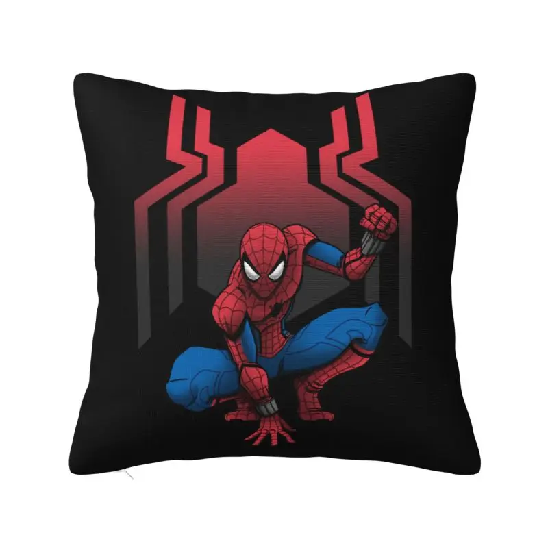 Nordic Spider Man Cushion Cover 40*40 cm Polyester Throw Pillow Case Home Decor Sofa Chair Pillowslip