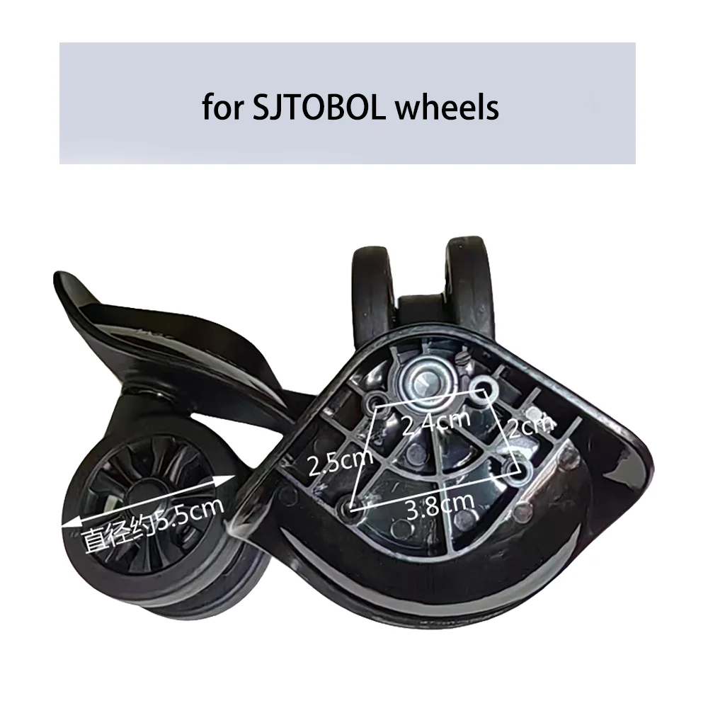 

for SJTOBOL WHEEL HOUSING pulley trolley trolley wheel replacement accessories Travel corner wheel luggage wheel maintenance