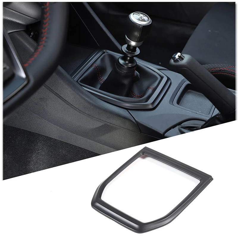 

ABS Matte Black For Subaru WRX 2021-2023 Car Center Control Gear Shift Panel Sticker Car Interior Accessories