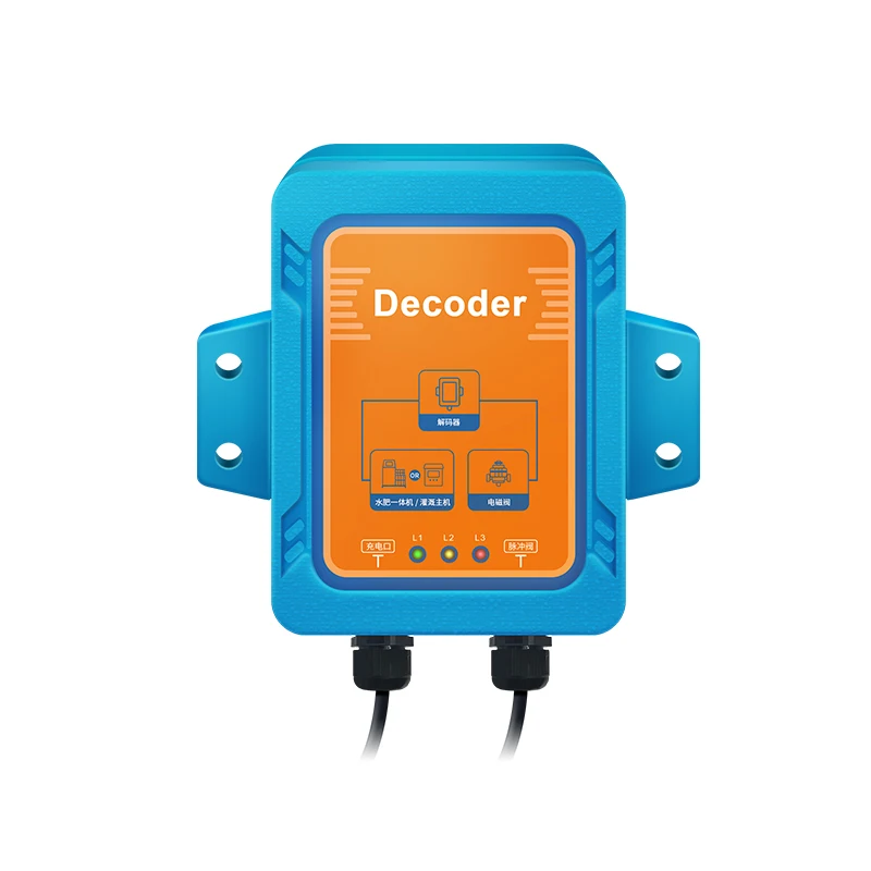 Reliable Wireless Solenoid Valve Decoder Metal Industrial IoT Control For Irrigation System Core Engine Components