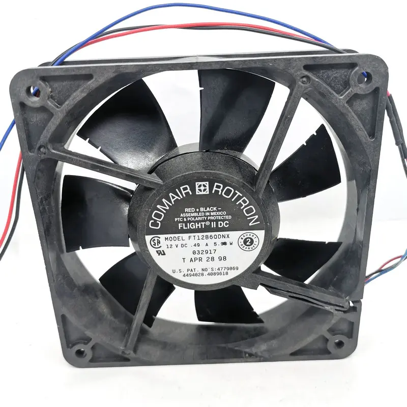 

охлаждающий вентилятор FT12B6QDNX 120*120*25MM 12V 0.49A