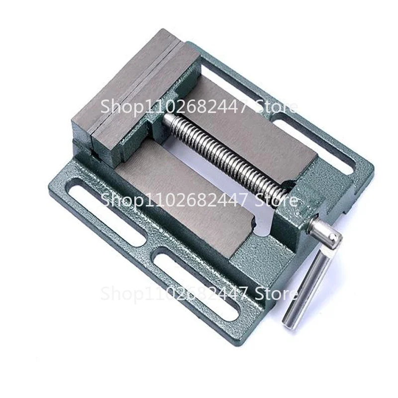 

1 шт., 4-дюймовые маленькие тиски, тиски с плоским горлышком, домашний стационарный настольный сверлильный и фрезерный станок, специальное ручное приспособление, точность