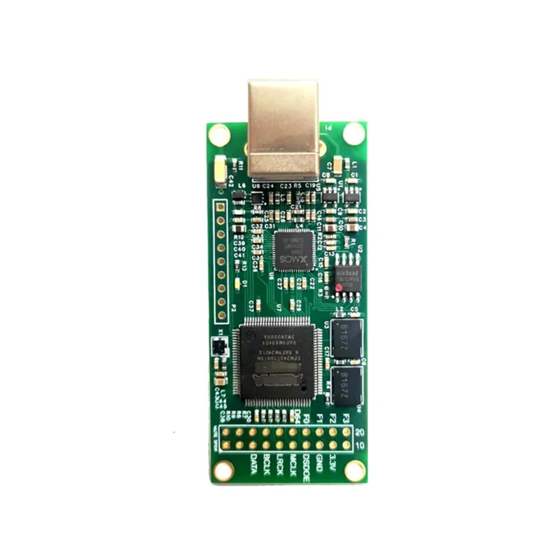 ABSQ-For Hifi DAC Amplifier Compatible With Amanero DSD512 PCM768 New XMOS XU316 USB Digital Interface I2S IIS MQA