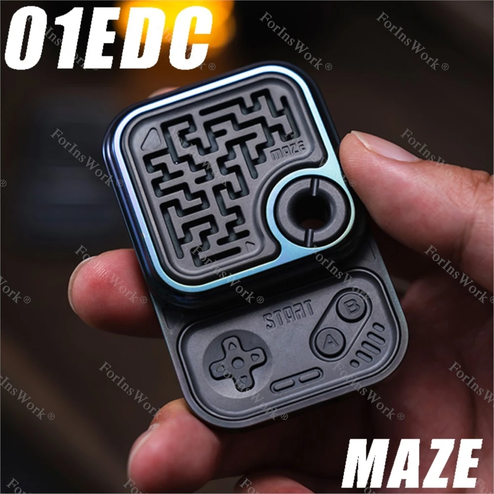 

01EDC металлические игровые кубики слайдер Fidget механические игрушки для снятия стресса Fidget Spinner игрушки для беспокойства офисные настольные игрушки