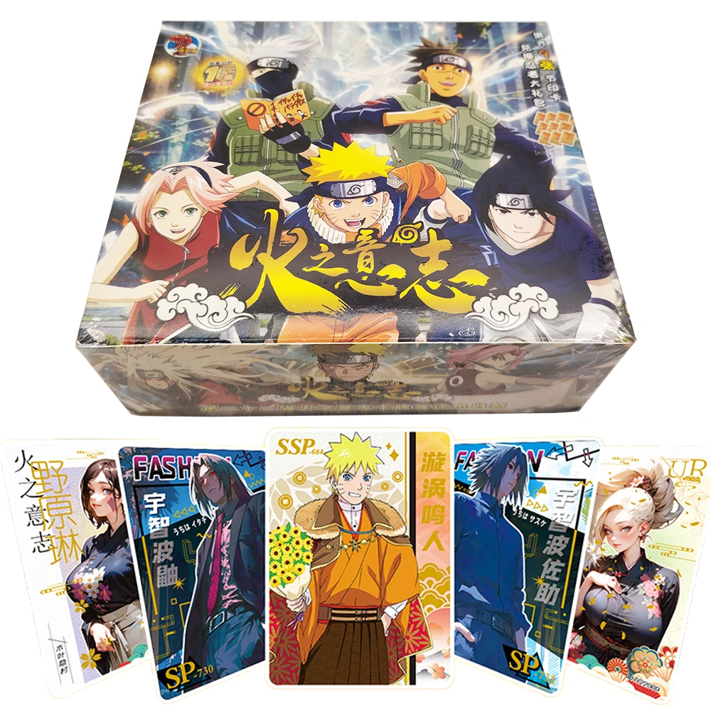 

Naruto Collection Card Fantasy Battle Anime Peripheral Exquisite Craftsmanship Character Card Boys and Girls Hobbies Gift Toys