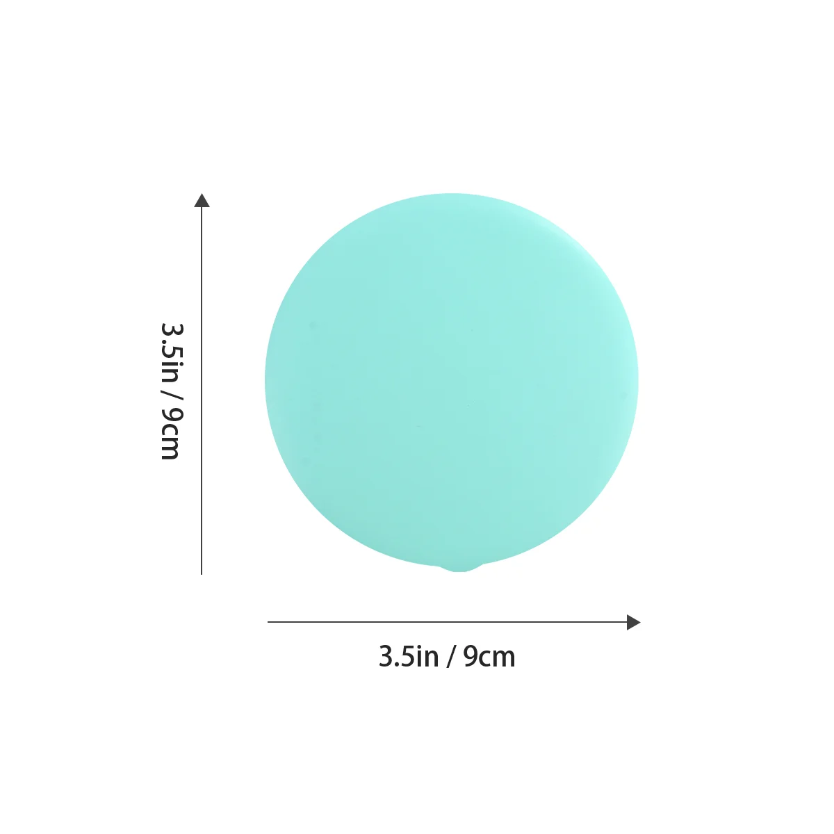 กระจกแต่งหน้า10x LED ขนาดเล็กพกพาได้สำหรับเดินทางกระจกทรงกลม