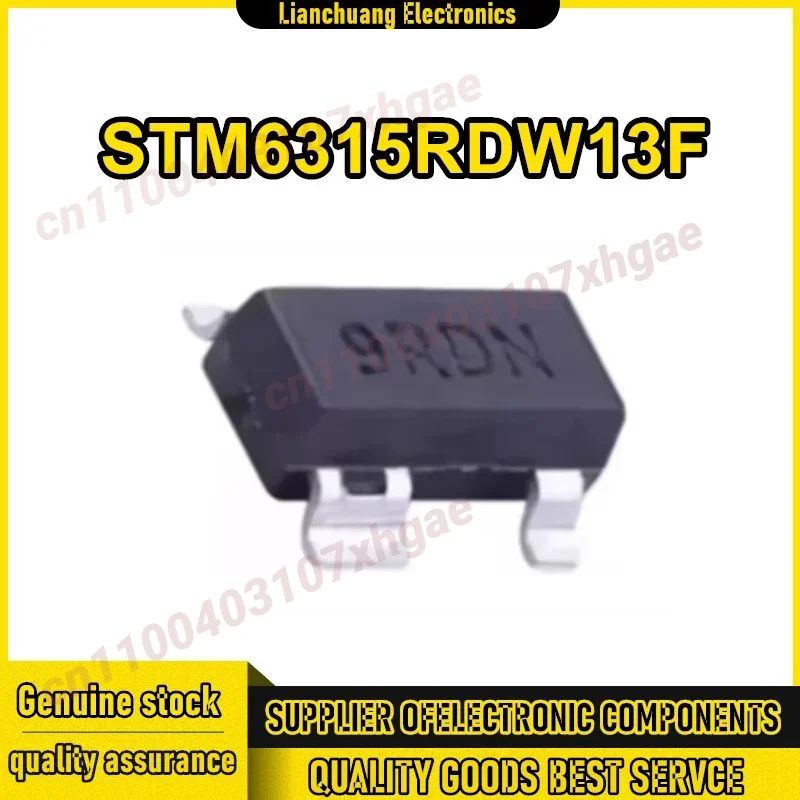 

STM6315RDW13F Screen Print 9RDN SOT-143 Monitor Reset Chip