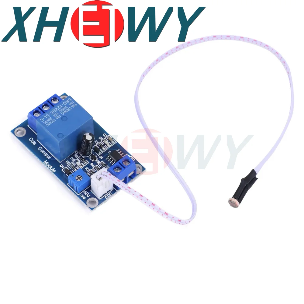 XH-M131 DC 5V 12V 24V 10A Light Control Switch Photoresistor Relay Module Detection Sensor brightness Automatic Control Module