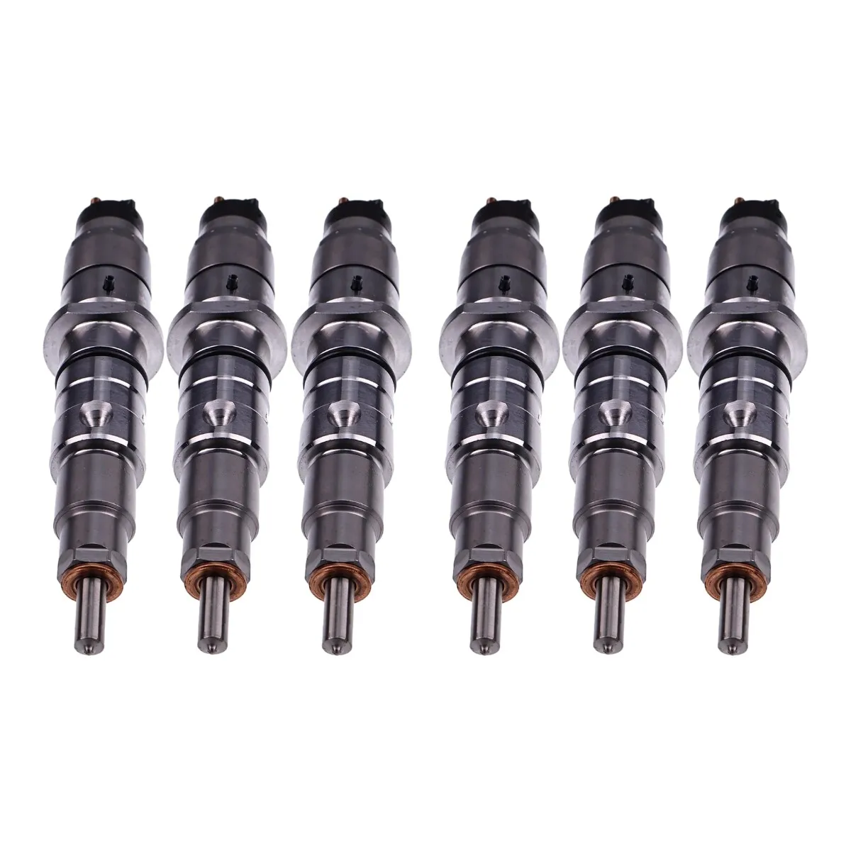 

6PK For Komatsu PC300-8 PC350-8 Cummins QSL8.9 Fuel Injectors 0445120236 5263308