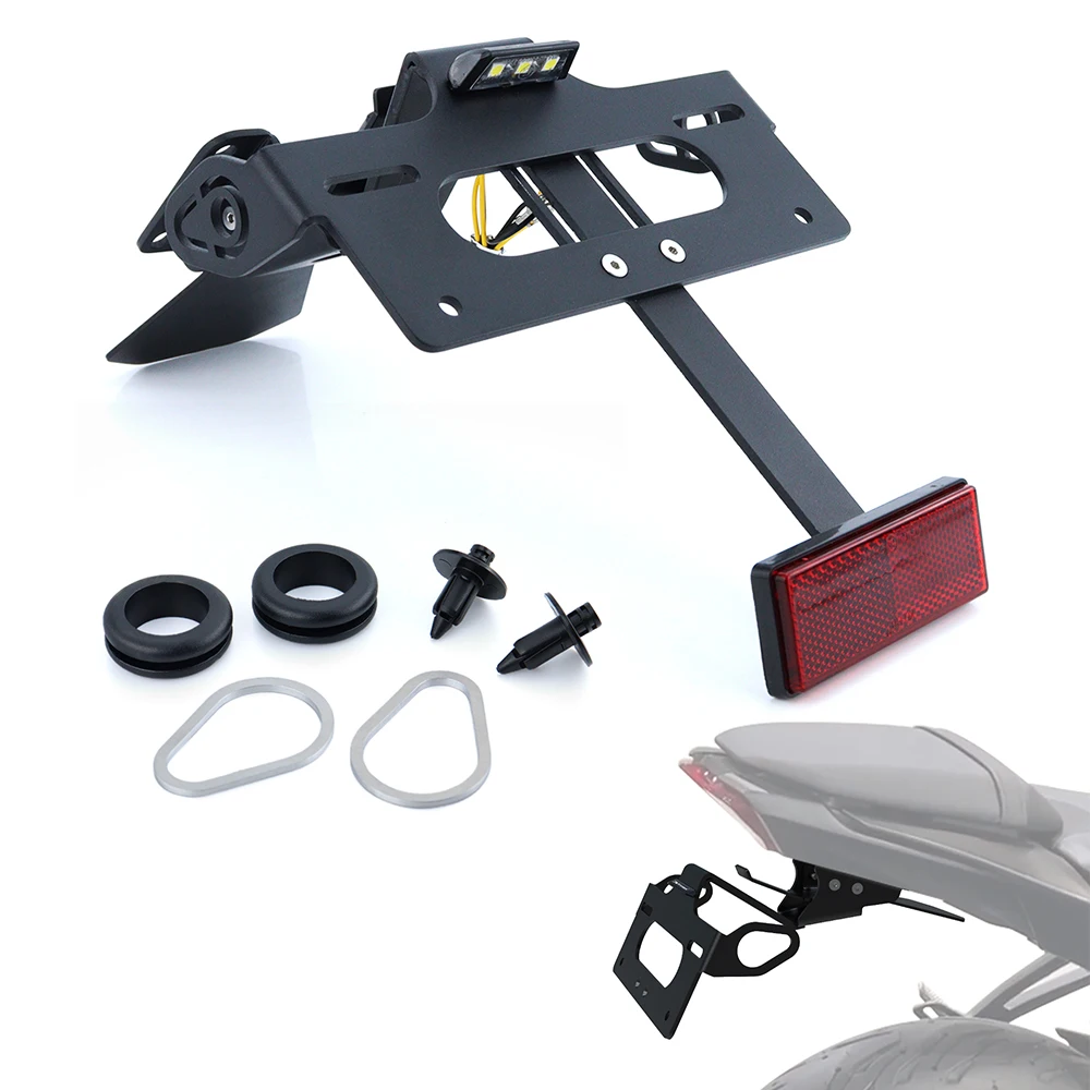 

Fit For YAMAHA MT-07 MT 07 mt07 2025+ Motorcycle Rear Tail Tidy Fender Eliminator kit Registration License Plate Holder Bracket