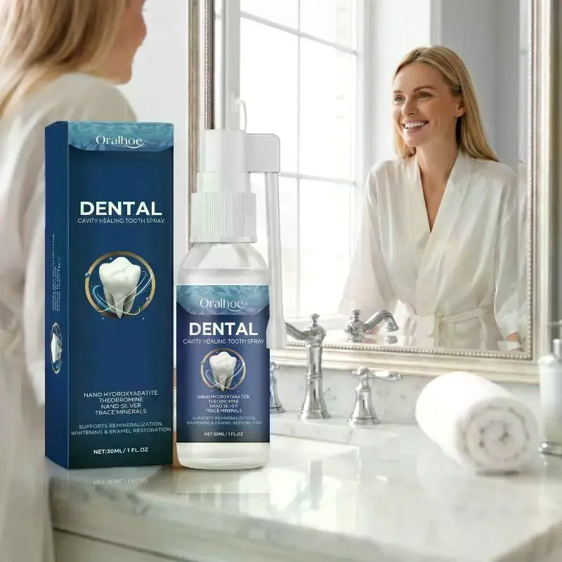 Professional Dental Care Liquid Deep Cleaning Teeth Whitening Serum Removes Plaque Stains Fresh Breath for Office and Travel