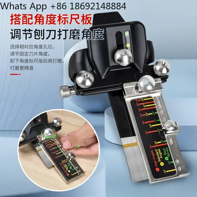 Manual Quick Positioner Chisel Sharpener Planer Sharpener Angle Setter for Carpenter Household Hardware Tool for All Chisels