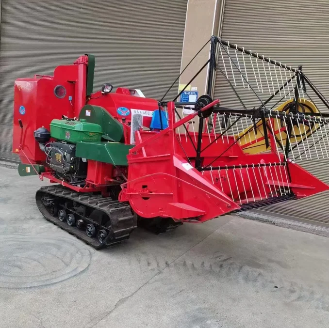 Mini Cosechadora de Arroz de 2 - Combine Harvester Mini reseña y precio
