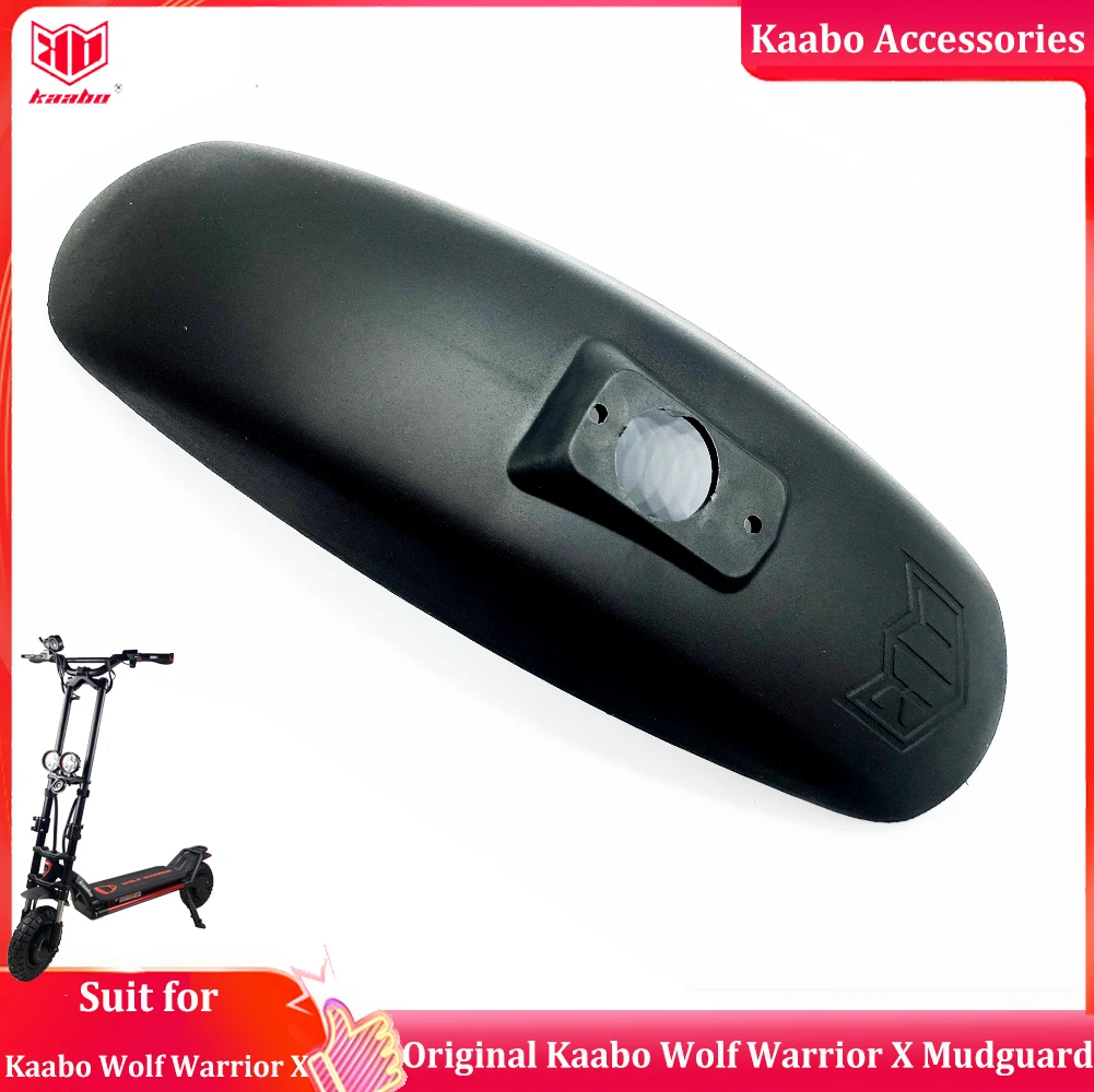 Original Kaabo Wolf Warrior X Front Mudguard Front Fender Spare Part for Kaabo Wolf Warrior X Scooter Official Kaabo Accessories