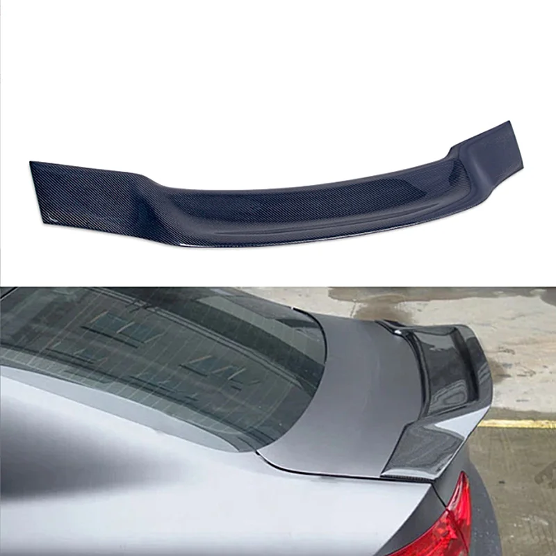 Sports R-Style Carbon Fiber Rear Trunk Spoiler for Audi A5 2-Door 2009-2016