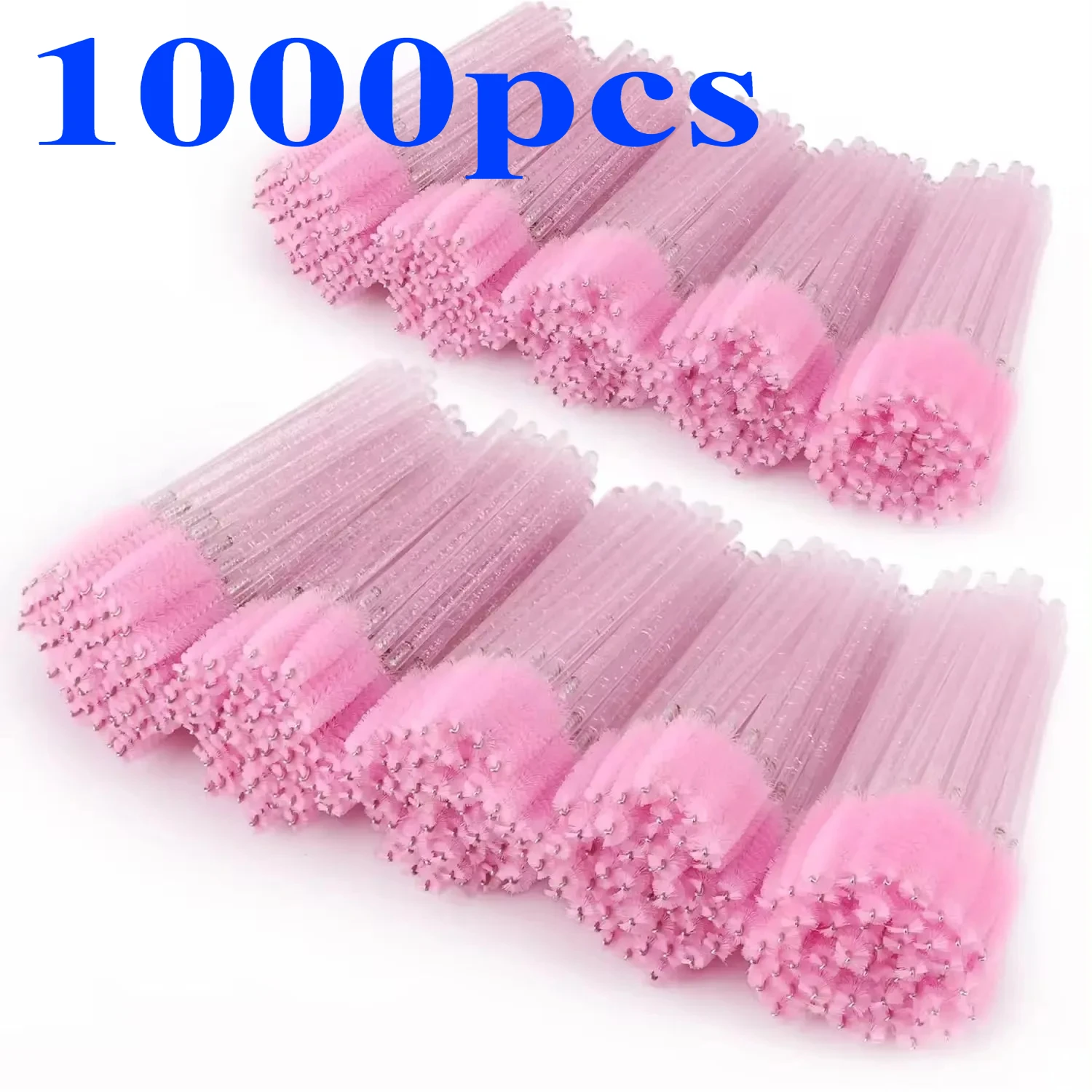 100/500/1000PCS Wimpern Pinsel Set Großhändler Lash Mascara Pinsel Für Wimpern Verlängerung Augenbrauen Zauberstäbe Applikator Make-Up werkzeuge
