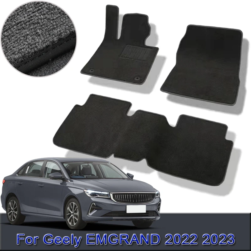 

Custom Car Floor Mats For Geely EMGRAND 2022 2023 Waterproof Non-Slip Floor Mats Interior Carpets Rug Foot Pads Auto Accessories