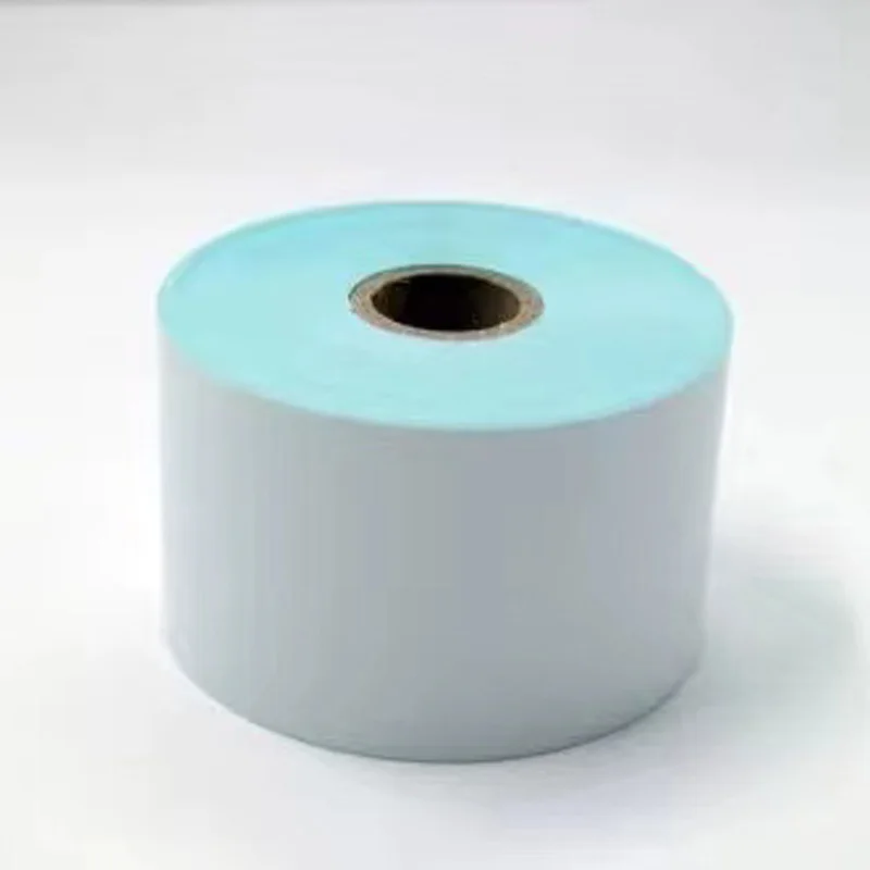 Big Roll Thermal continuous self-adhesive printing paper 40 50 55 60 70 75 80 100 110 mm wide thermal label paper