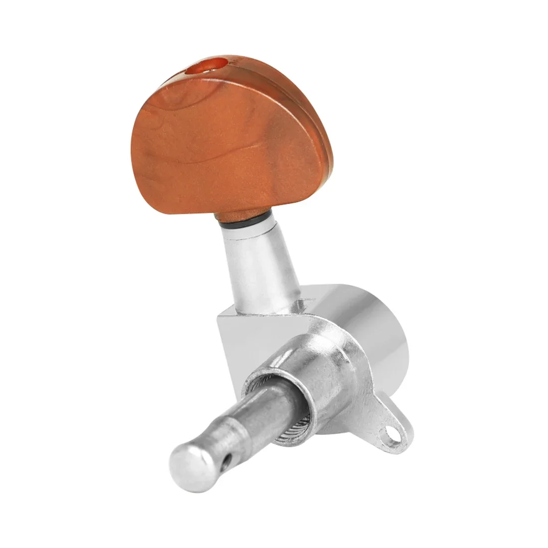 SLADE Acoustic Guitar Tuning Machines Fully Enclosed Semi-Enclosed Silver Agate/Metal Knobs Folk Guitar Replacement Parts