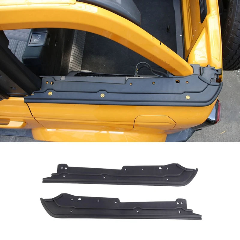 

For Ford Bronco 2021 2022 2023 2024 4 Door Car Rear Body Tub Rail Protector Armor Cargo Shelf Side Cover Replacement Parts
