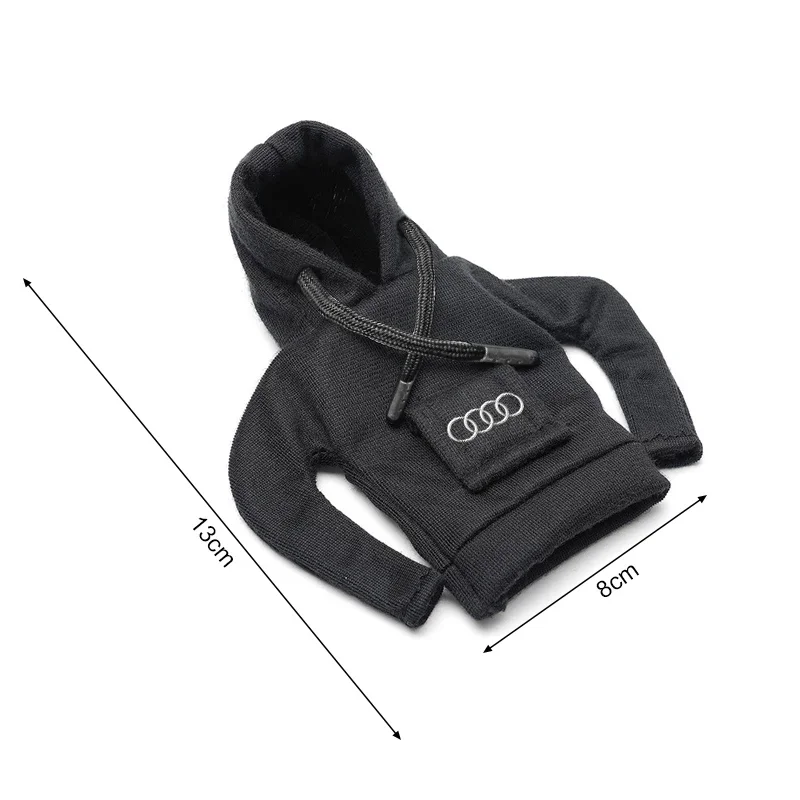 Car Universal Gear Shift Hoodie Cover Shift Cover Gear Handle Decoration For Audi sline TT Q2 Q3 Q5 Q7 Q8 A3 A4 A5 6 R8 B5 C5 V8