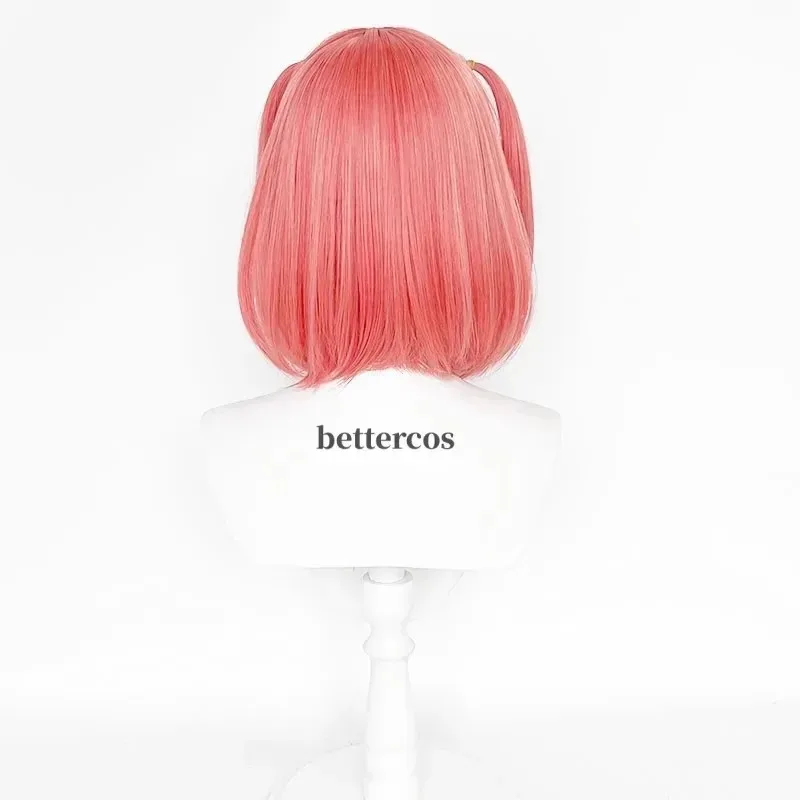 Candy 2025 Nakano Nino Cosplay Wysokiej Jakości Dziewczęca Peruka 38cm Długie Włosy Halloween Party Role Play + Czepek pod Perukę