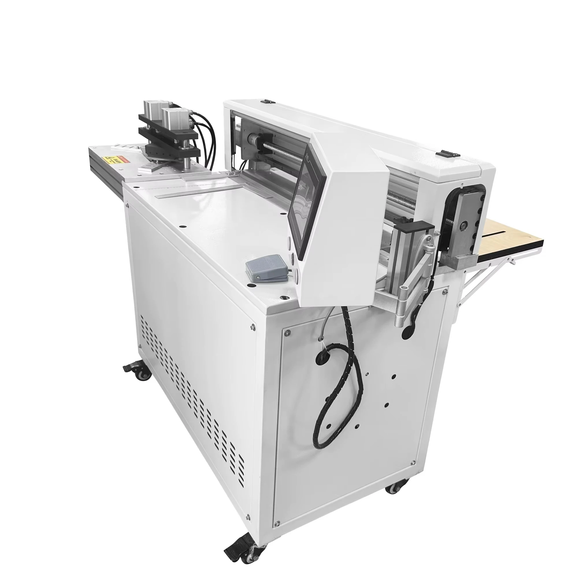 KPC-7015SV Servo Motor Automatic Cardboard Slots Gap Grooving Die-Cutting Machine for Gift Boxes Paperboard