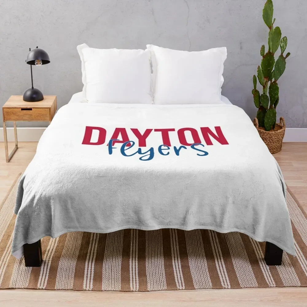 

University of Dayton Throw Blanket Luxury Thicken Sofa Throw warm for winter Decorative Beds Blankets