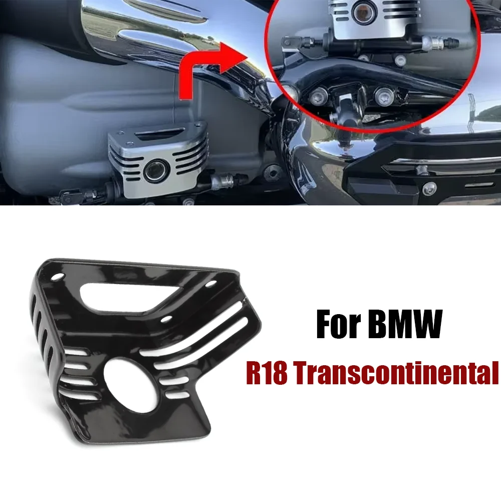 

Rear Brake Fluid Reservoir Cap Cover Guard Protector For BWM R 18 B Classic Transcontinental R18