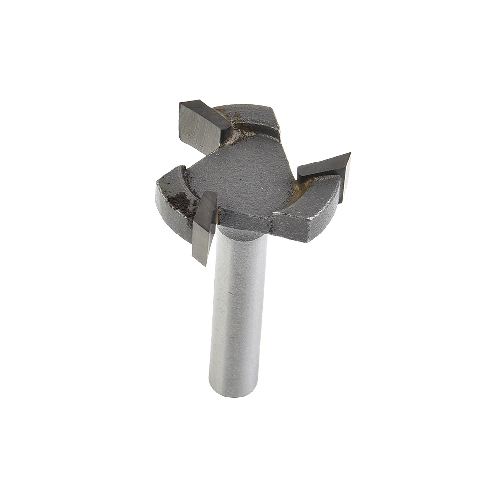 Silver Router Bit Spoilboard Supply Surfacing Woodworking 1/4 Inch Shank Carbide Tipped Chisel Cutting Drilling