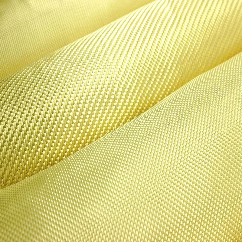 1m Width Yellow Color Plain Kevlar Fabric Aramid Fiber Cloth Bulletproof Fabric for DIY Sewing Clothing Vest Jacket