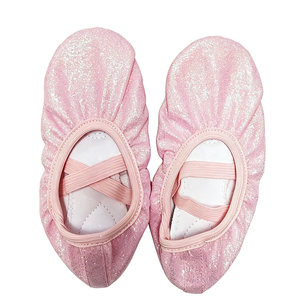 Women Sequin Cat Scratch Ballet Shoes Girls Dance Slippers Sole Gymnastics Yoga Dancing Shoes Children Adult Ballerina Shoes view 3