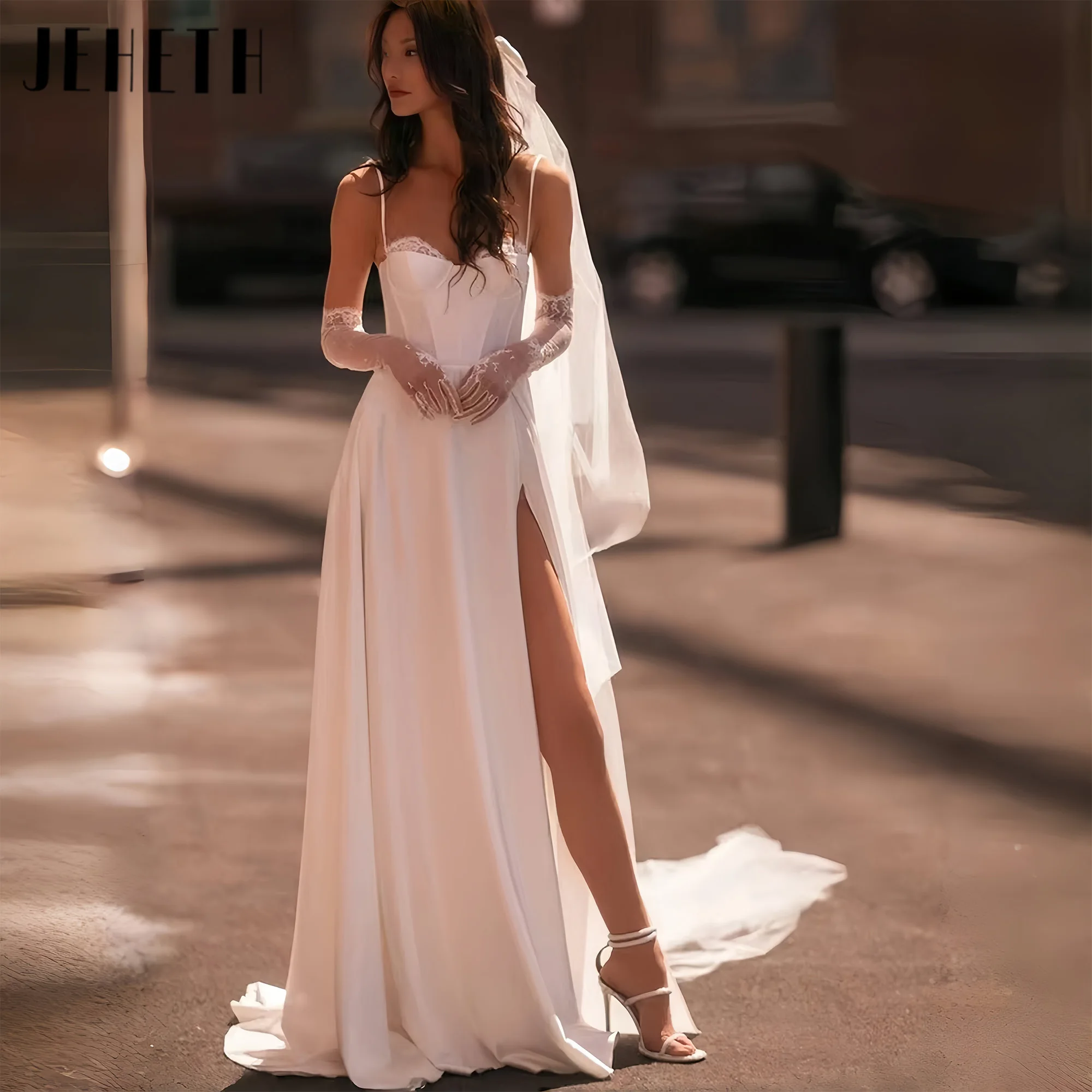 

Vintage Wedding Dresses A Line Satin Bridal Gowns Sleeveless Backless Robe For Formal Party Vestidos De Novia 2025 Customized