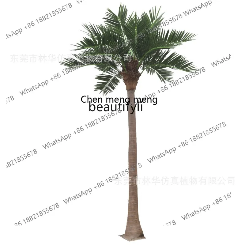 

Street lamp saving environmental protection solar energy simulation coconut tree municipal engineering large simulation tree