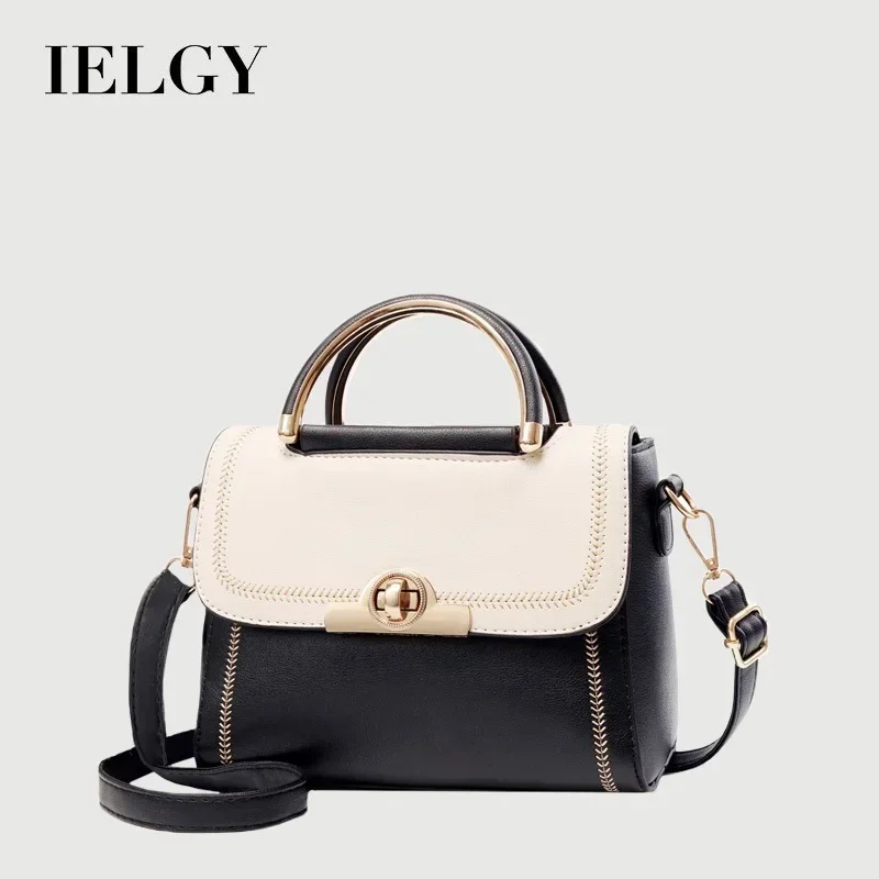 IELGY Fashionable and versatile one-shoulder hand-held crossbody small square bag for women