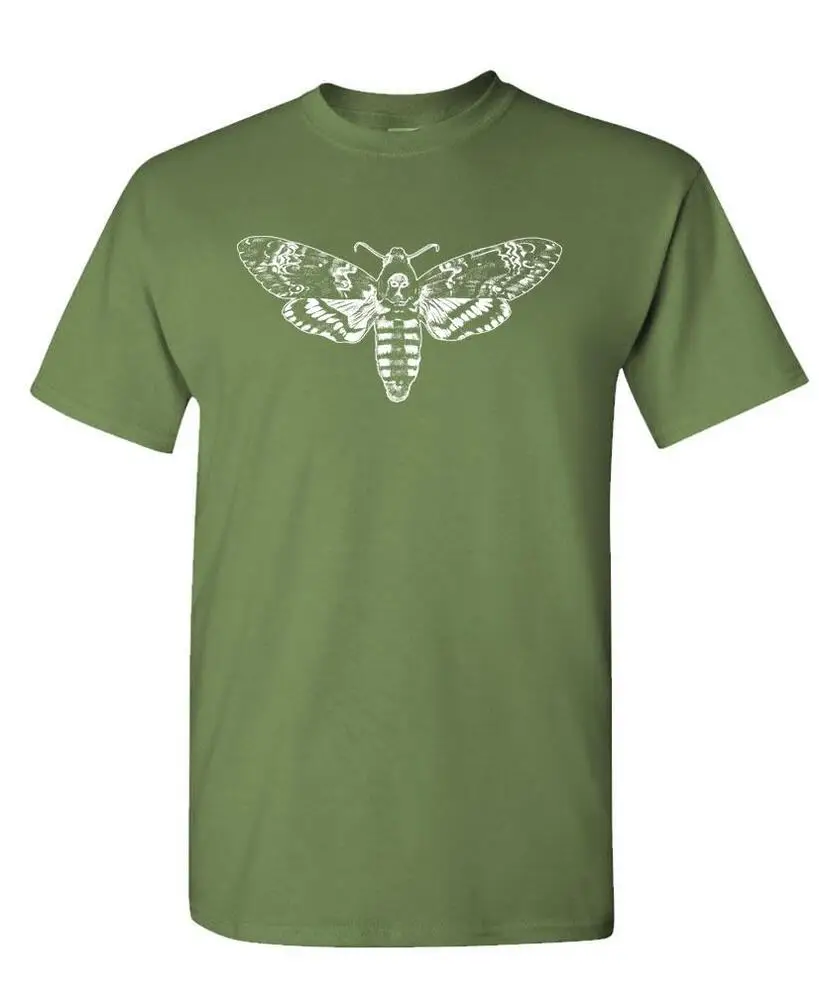 DEATH'S HEAD MOTH - hipster retro style -   T-Shirt  Tees High Quality 100%Cotton Short Sleeve