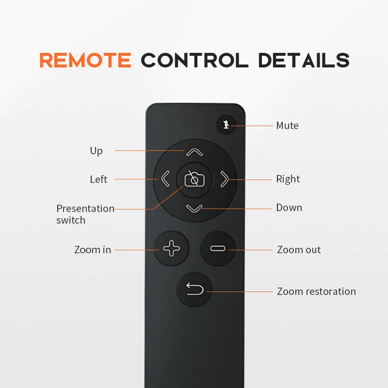 Luckimage Streaming Cam 1440p Pc Camara Web Camera Full hd Webcam 2k Webcam with Remote Control