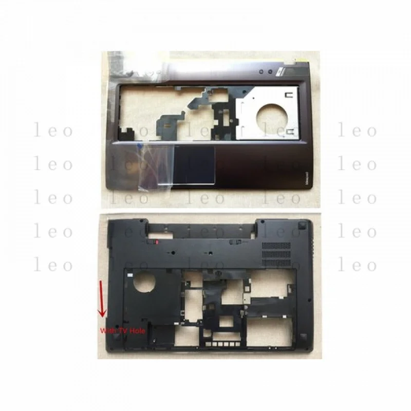 

LL новый для Lenovo Y580 Y585 Y580N верхний корпус упор для рук и нижняя крышка корпуса