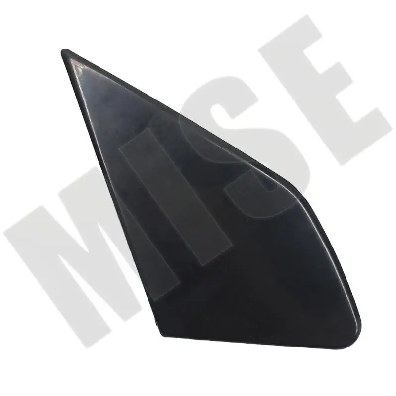 Hatchback Auto Exterior Front Door Garnish Cover Panel Front Window Glass Plate Trim Cap For Honda Fit 2009 2010 2011 2012 2013