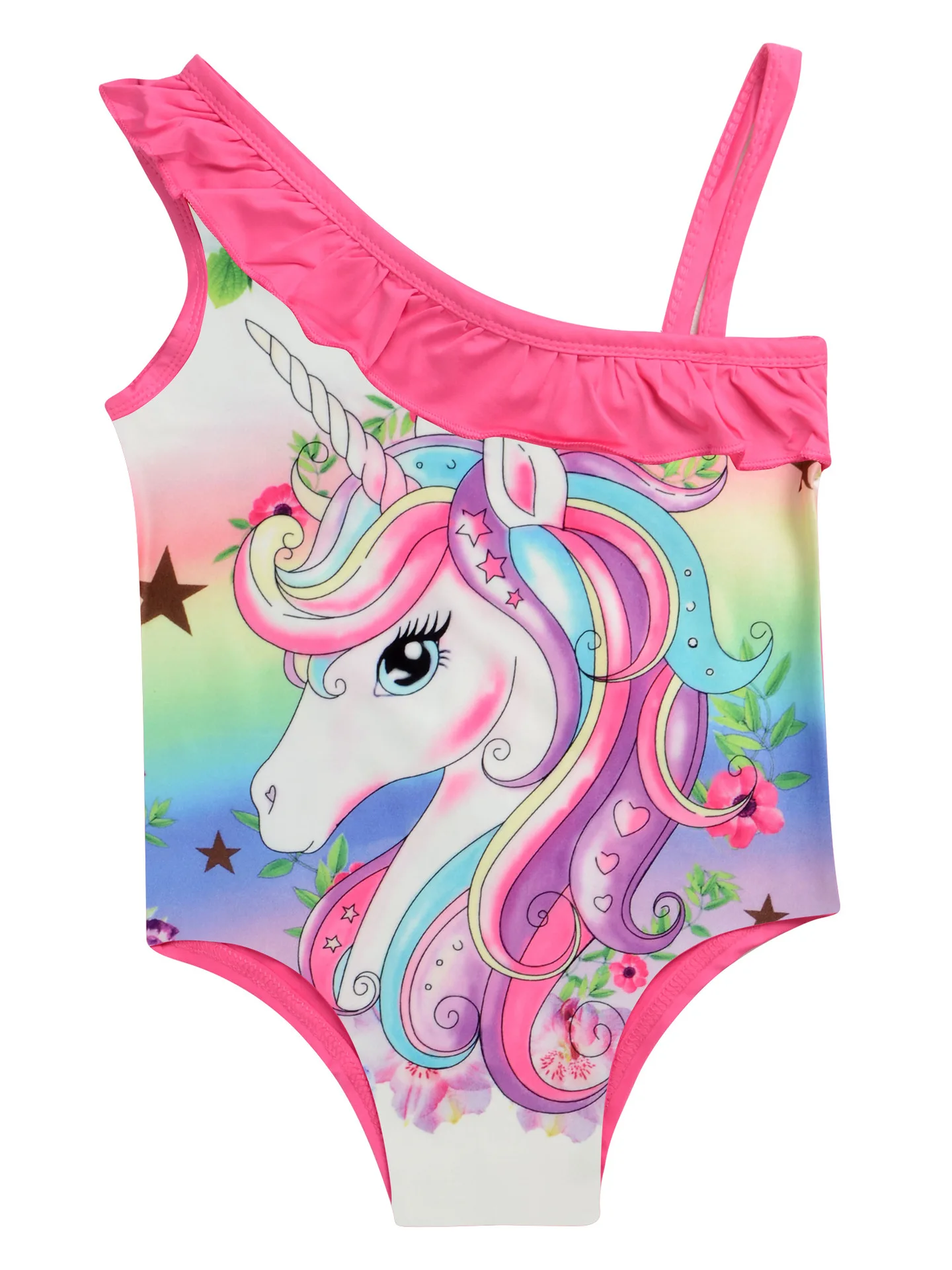 Nuovi modelli 3-10 anni costume da bagno per ragazze 2024 moda sirena unicorno costumi da bagno per regalo per bambini