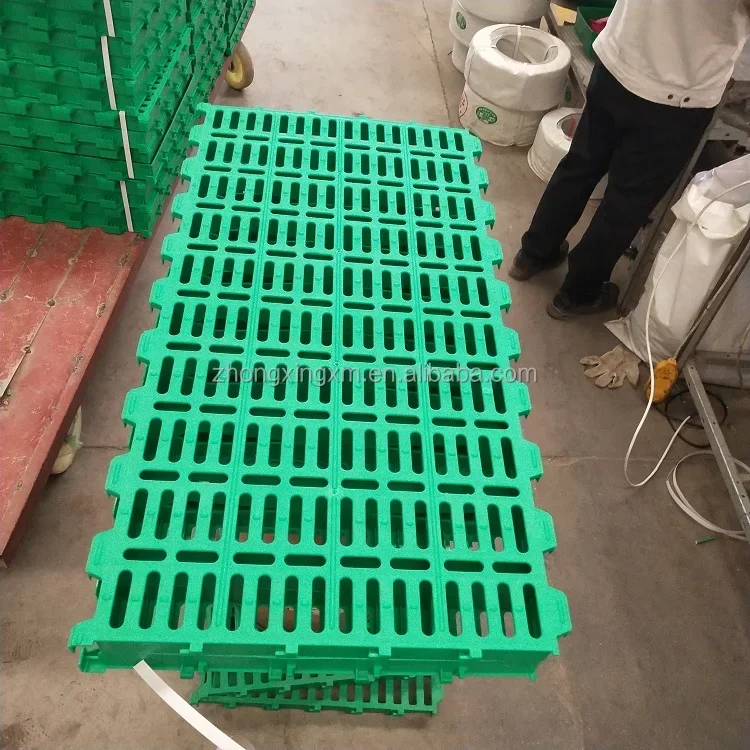 

1000*500mm Livestock Farm Plastic Flooring Goat Slatted Flooring Plastic Slatted Floor For Goat Sheep Farming