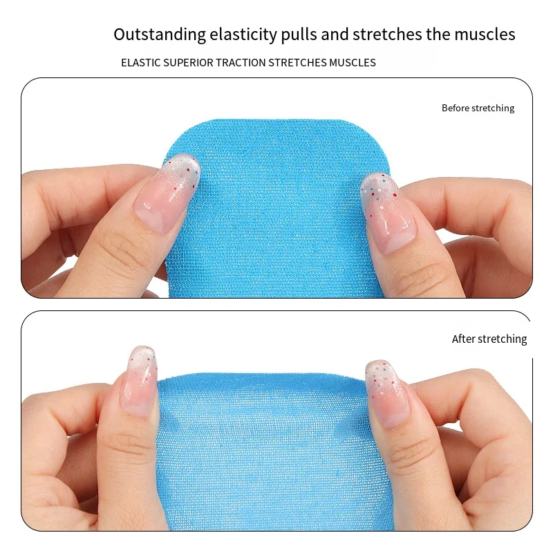 Elastyczna taśma kinezjologiczna, ochraniacz na kostkę, wstępnie przycięta taśma sportowa na mięśnie, sprzęt ochronny, bandaż do stabilizacji i wsparcia podczas ćwiczeń.