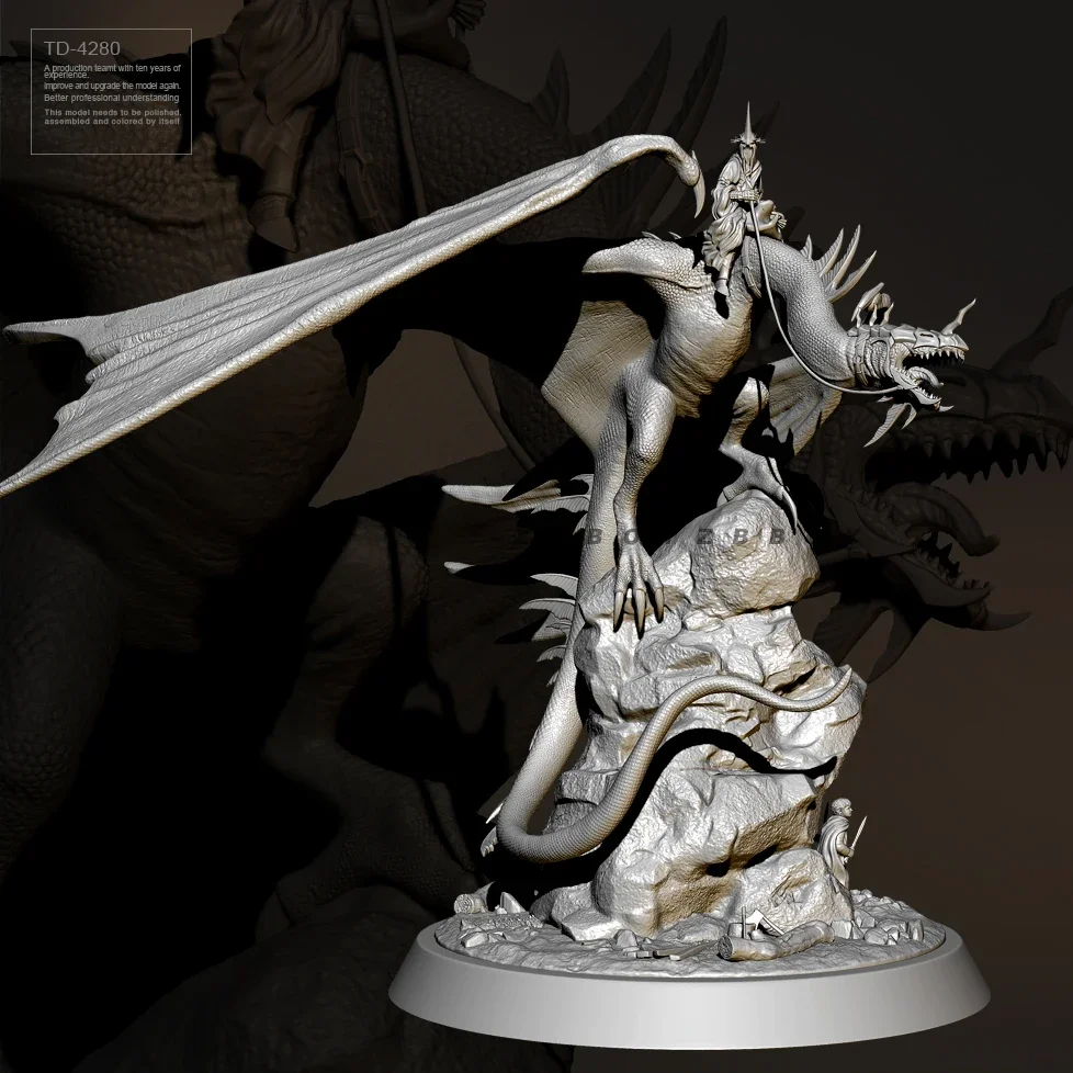 

50MM 75MM Resin model kits figure colorless and self-assembled（3D Printing ）TD-4280