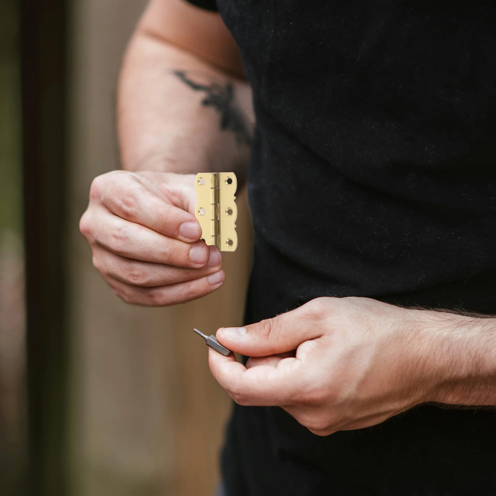 

2Pcs Copper Piano Hinges Polished Finish Elegant Design Suitable for Music Desks Jewelry Boxes Cabinet Doors Versatile Use