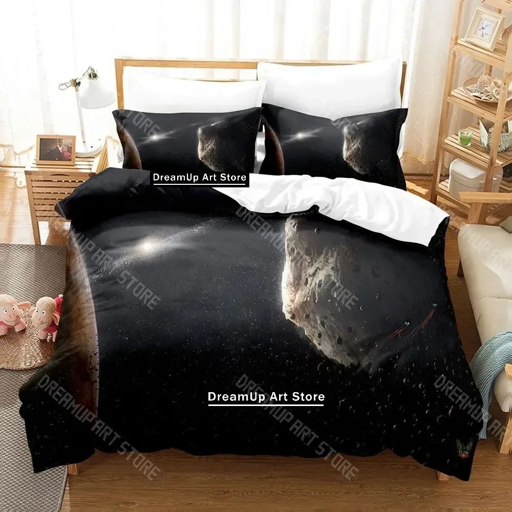 2026 3D Print Elite Dangerous Bedding Set Single Twin Full Queen King Size Bed Set Adult Kid Bedroom Duvetcover Sets Darxide EMP