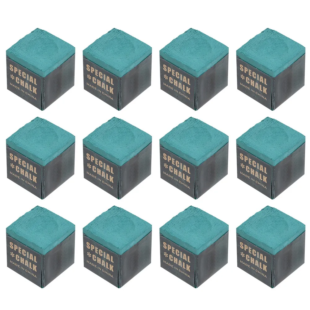 

24 шт. кубиков мелка для бильярда: улучшенное сцепление и контроль для точных ударов, идеально для любителей спортивных игр