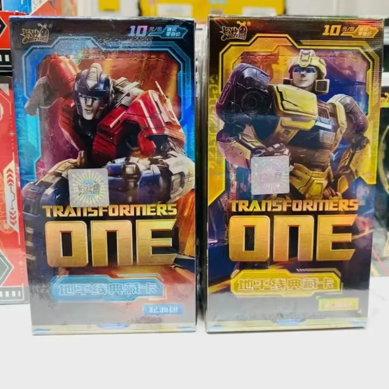 New Kayou Transformers One Card Optimus Prime  Anime Character Peripheral Cards Limited Edition Card Children Birthday Gift Toy