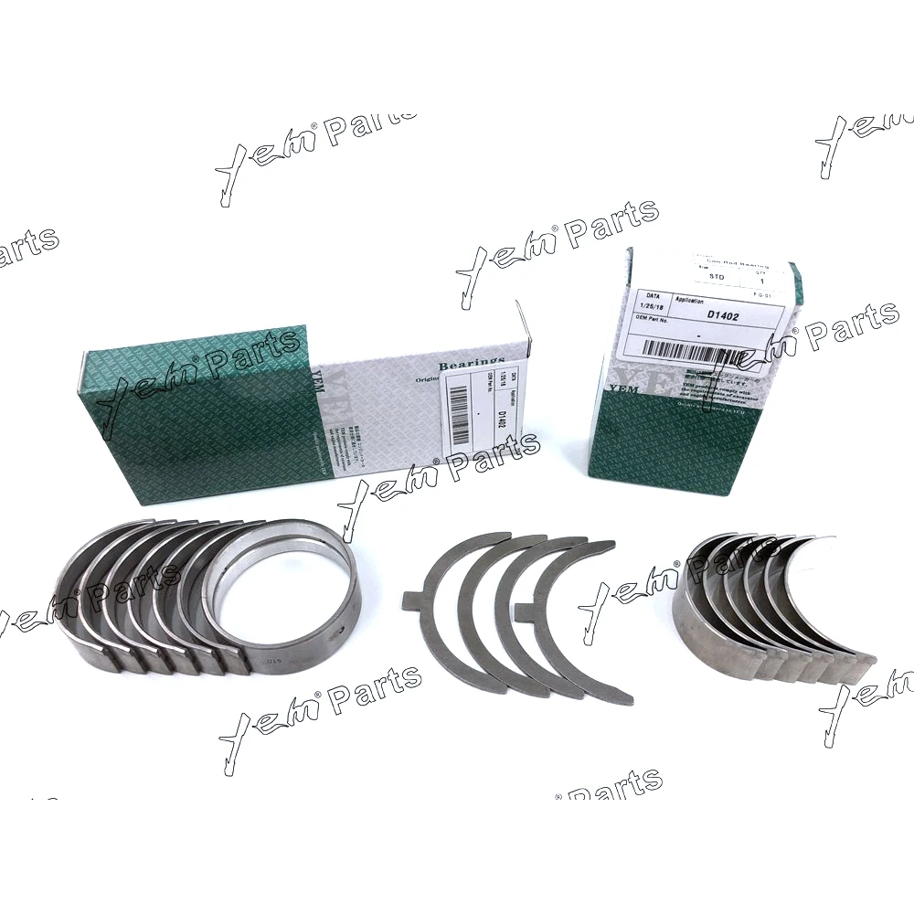 Hot Sell Metal Kit For Kubota D1402 STD (Main+ConRod+Washer) Engine Parts