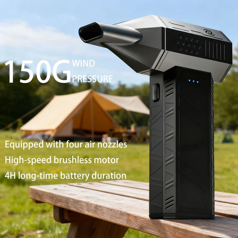 

Бесщеточный турбовентилятор емкостью 110 000 об/мин: портативная пыль/снег — Essential для кемпинга — идеальный рождественский подарок