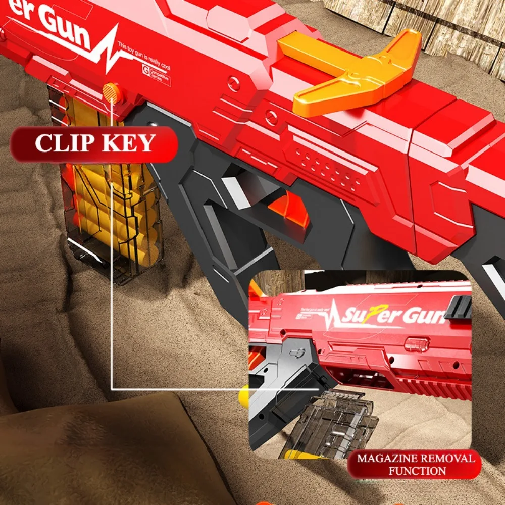 Pistolet na miękkie kulki, pistolet zabawka, automatyczny/ręczny, gra sportowa, gry strzeleckie na zewnątrz, zabawka edukacyjna dla dzieci, chłopców i dorosłych.